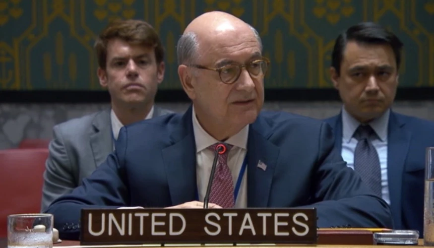 Ден Негреа під час засідання Ради Безпеки ООН (United States Mission to the United Nations)
