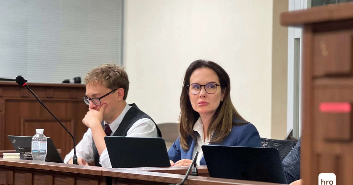 Ірина Мудра в залі Вищого антикорупційного суду 25 серпня 2026 року