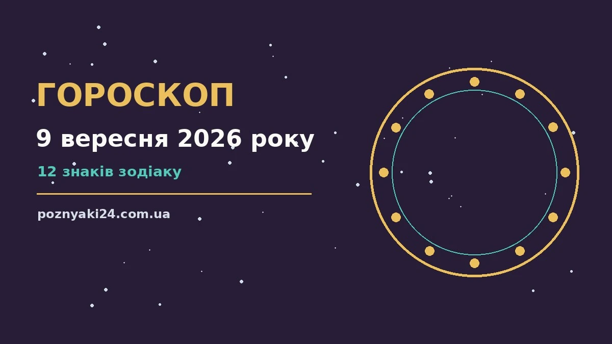 Настільний календар із датою 9 вересня 2026 року та чашка чаю, що символізує спокійний початок дня