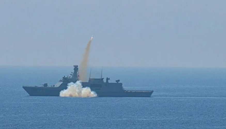 Корабель Військово-морських сил Туреччини (архівне фото AA).